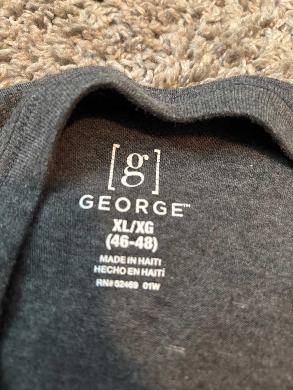 Eddie Bauer Men’s Short Sleeve Crew Tee Trio - Light Gray, Slate Blue and Navy - Picture 4 of 9